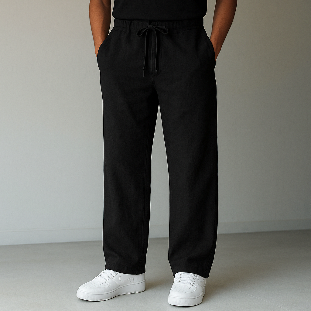 Pantalon Ademo En Lin