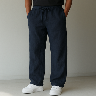 Pantalon Ademo En Lin
