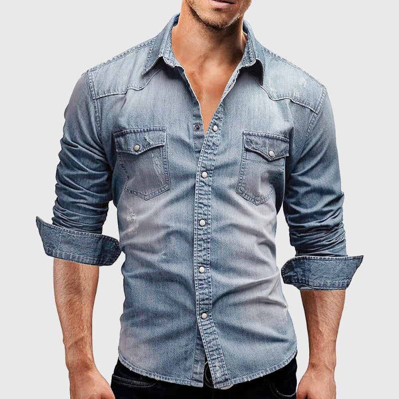 Chemise Muriel Slim Fit En Jean