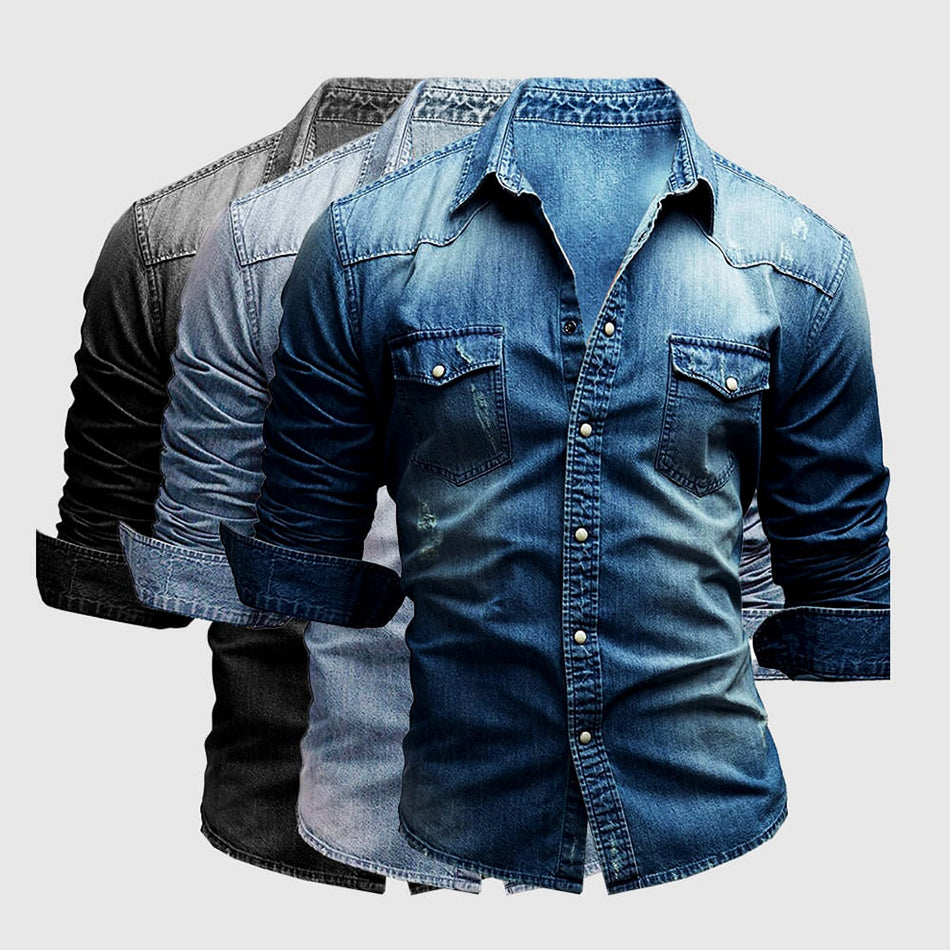 Chemise Muriel Slim Fit En Jean