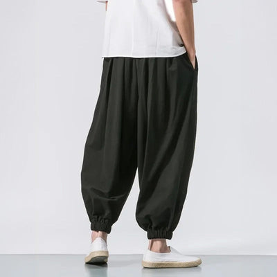Pantalon Kaido Oversize En Coton