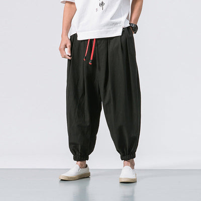 Pantalon Kaido Oversize En Coton