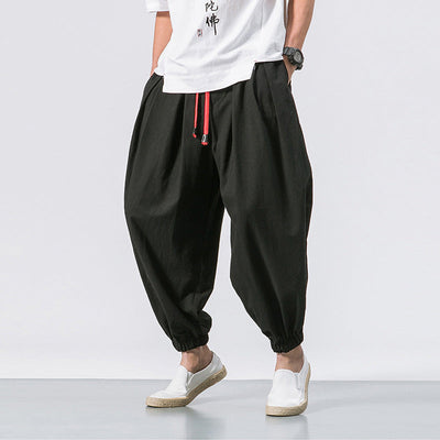 Pantalon Kaido Oversize En Coton
