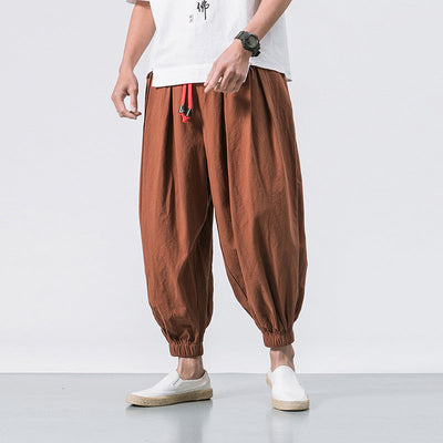 Pantalon Kaido Oversize En Coton
