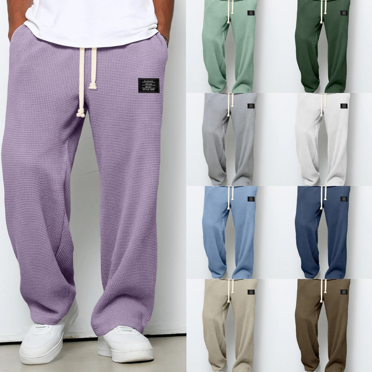 Pantalon Oversize À Taille Ajustable