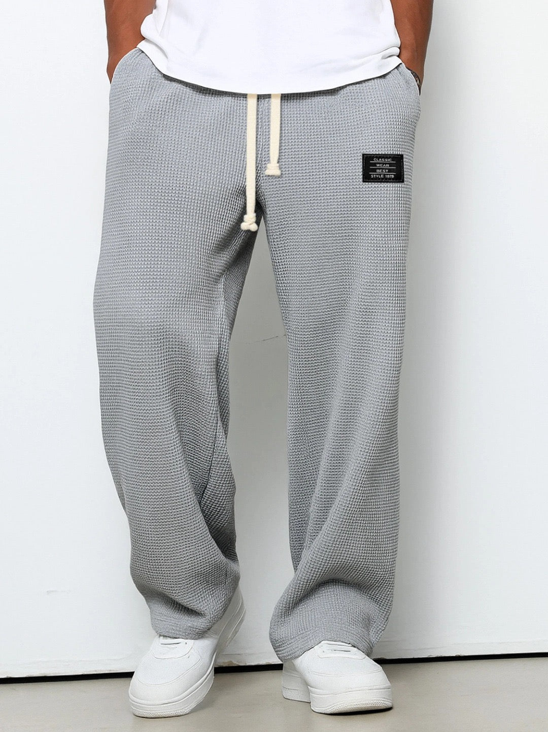 Pantalon Oversize À Taille Ajustable