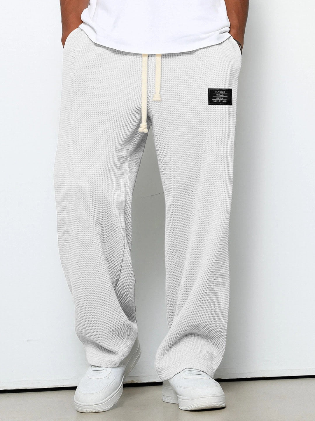 Pantalon Oversize À Taille Ajustable