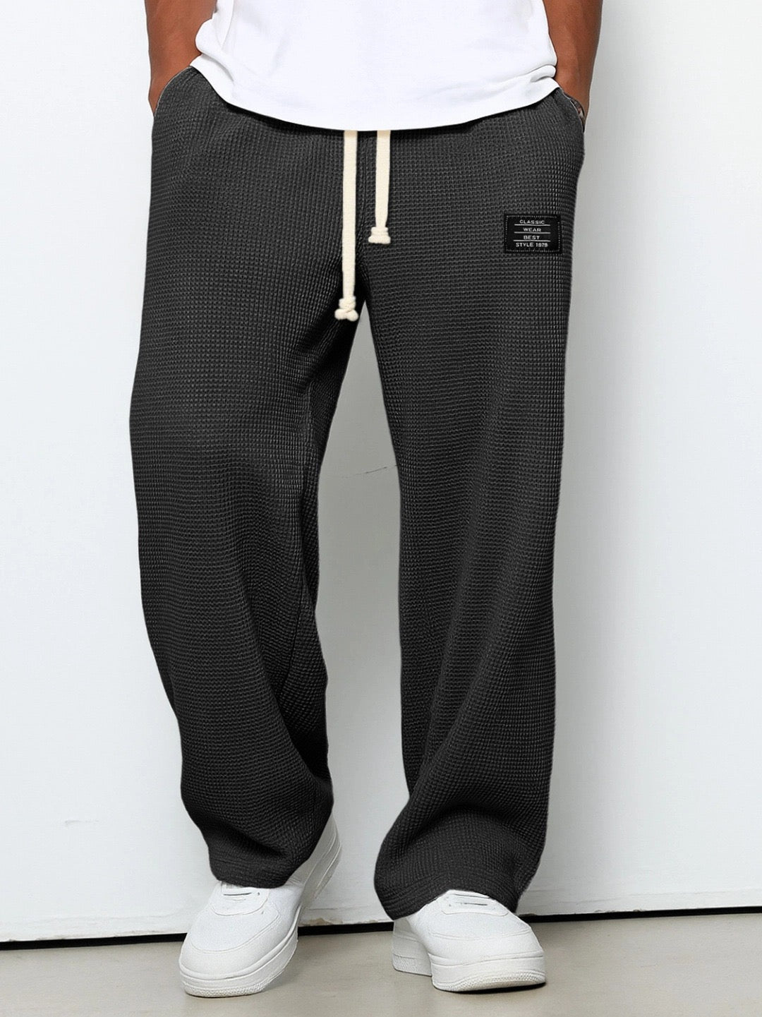 Pantalon Oversize À Taille Ajustable