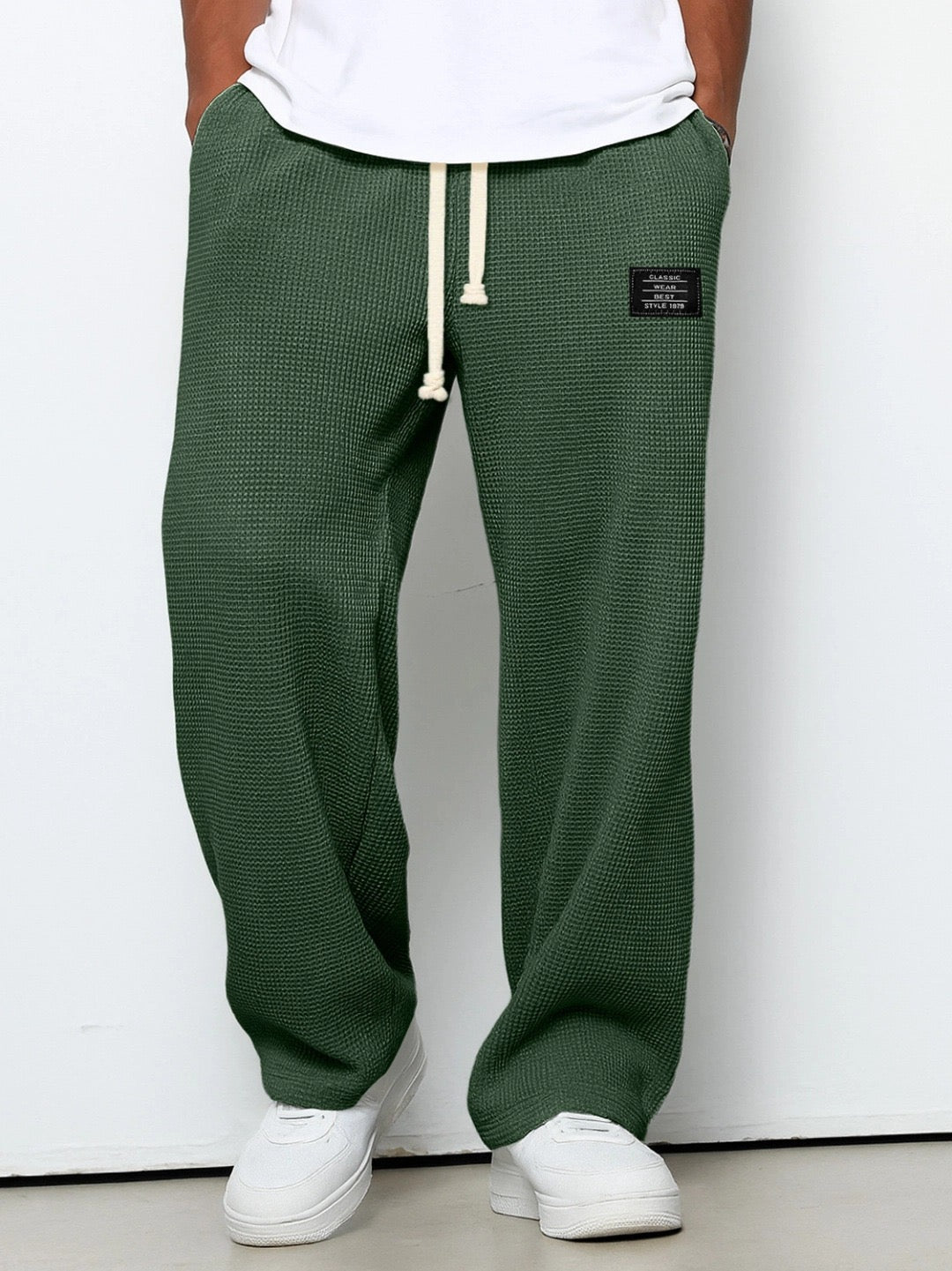 Pantalon Oversize À Taille Ajustable