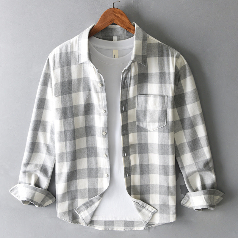 Chemise À Carreaux En Coton