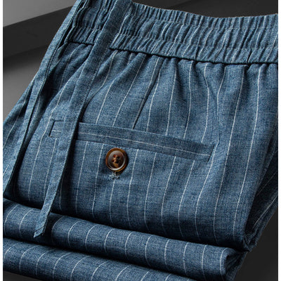 Pantalon Élégant En Lin