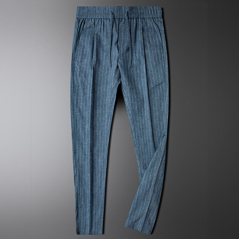 Pantalon Élégant En Lin