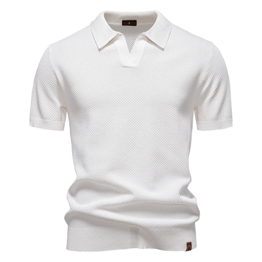 Polo Élégant En Lin