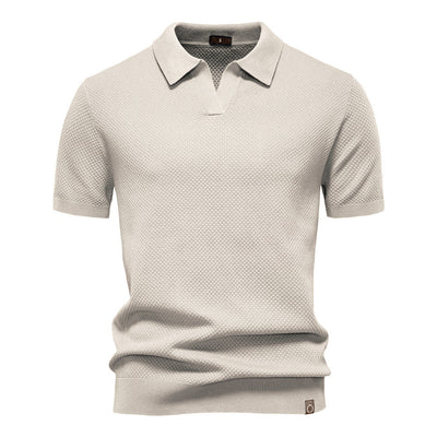 Polo Élégant En Lin