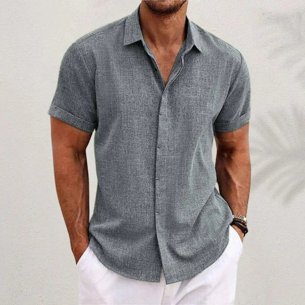 Chemise Casual En Lin