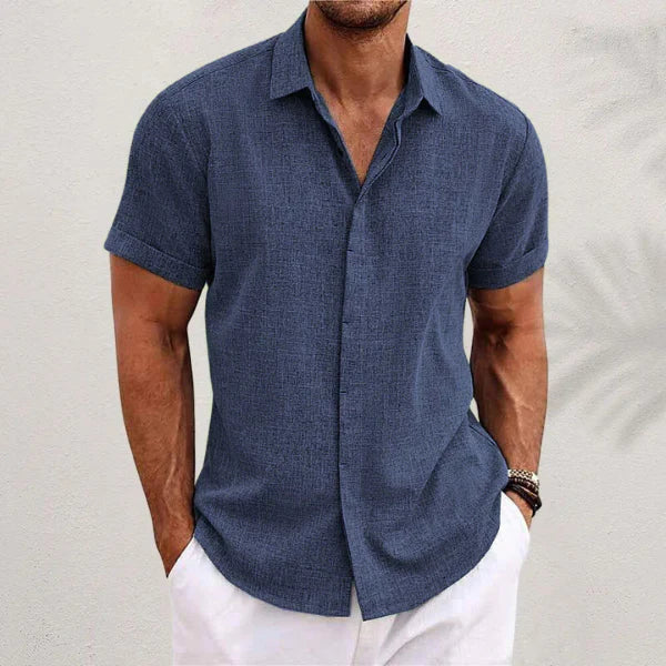 Chemise Casual En Lin