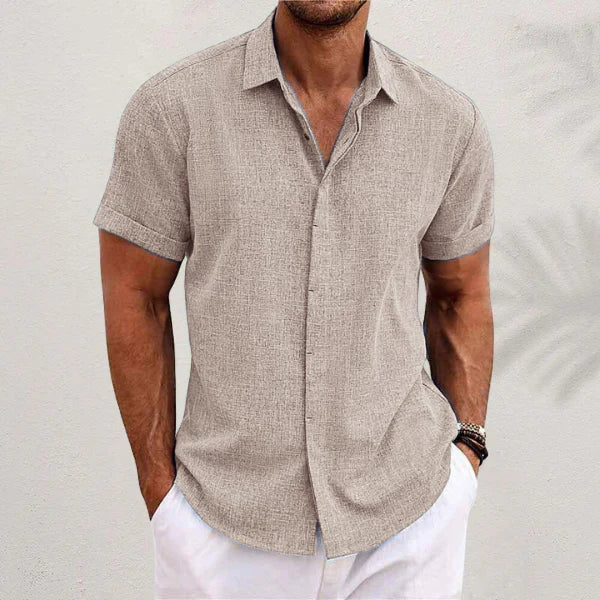 Chemise Casual En Lin