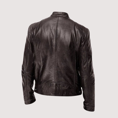 Blouson Vitto En Cuir Premium