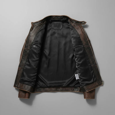 Veste Brooklyn En Cuir Premium