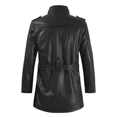 Manteau Western 3/4 En Cuir