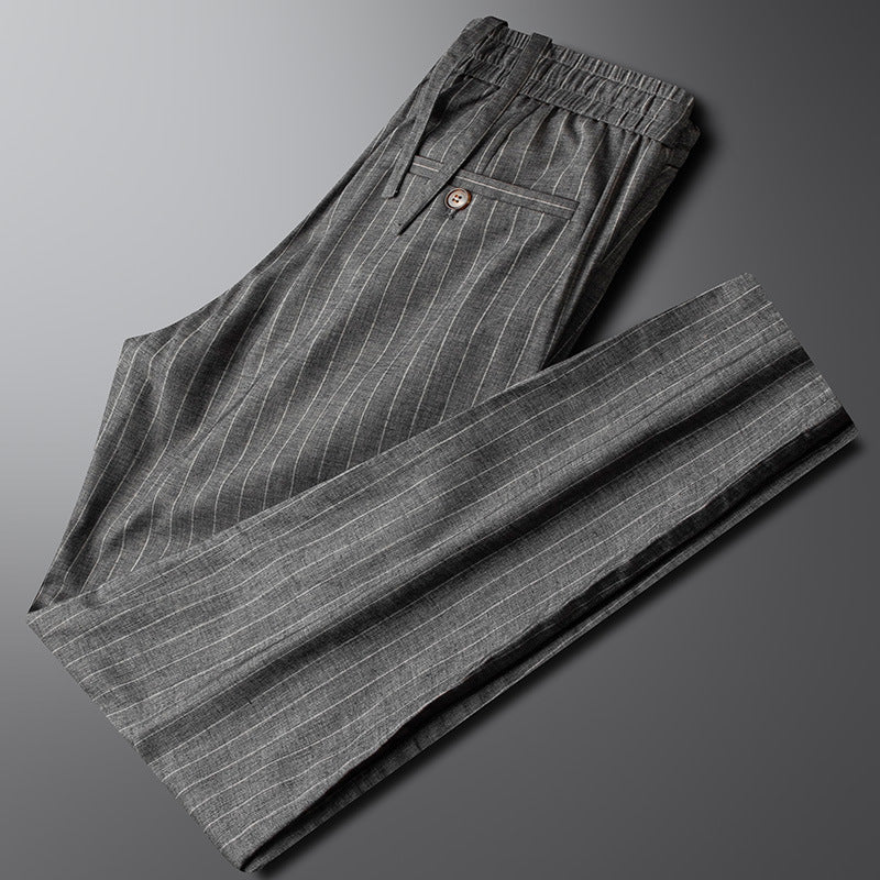 Pantalon Élégant En Lin