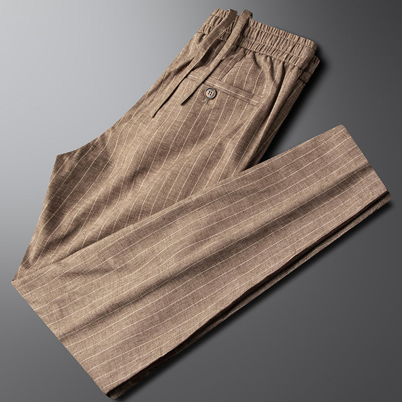 Pantalon Élégant En Lin
