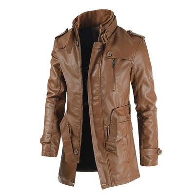 Manteau Western 3/4 En Cuir