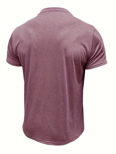 T-shirt Élégant à Col Ras Du Cou Avec Poche