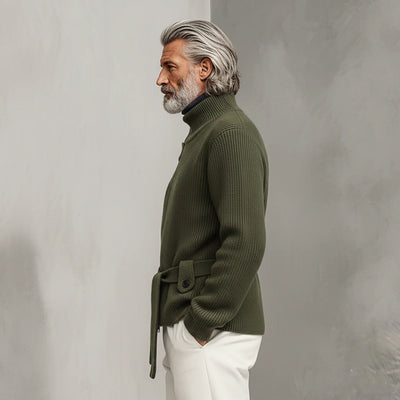 Cardigan Aloura En Maille (Ceinture Incluse)