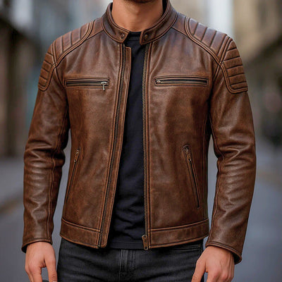 Veste Brooklyn En Cuir Premium