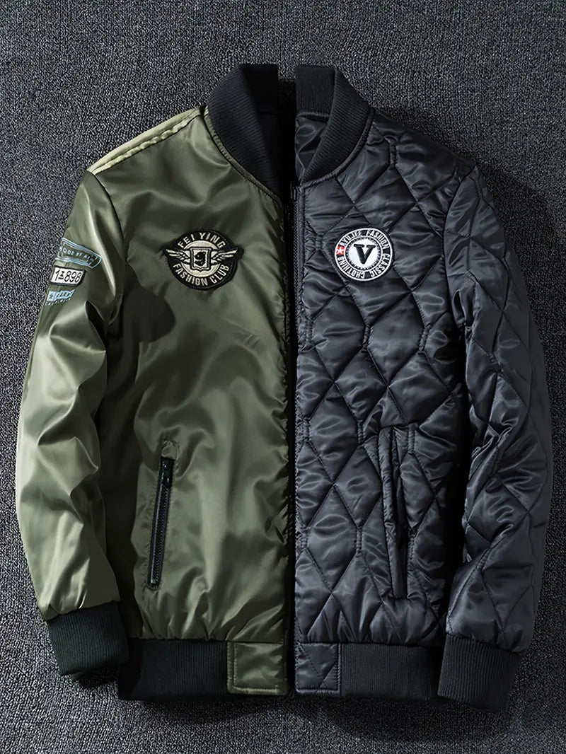 Blouson Bomber "Double Face" Réversible