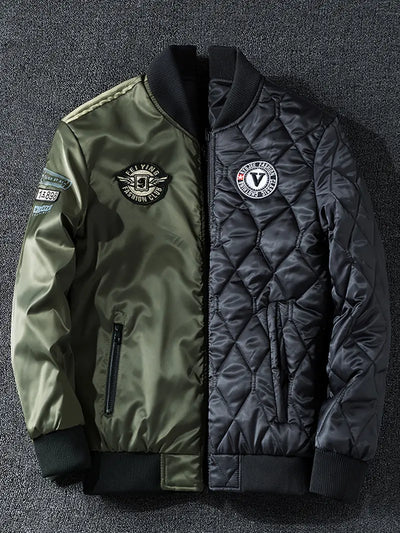 Blouson Bomber "Double Face" Réversible