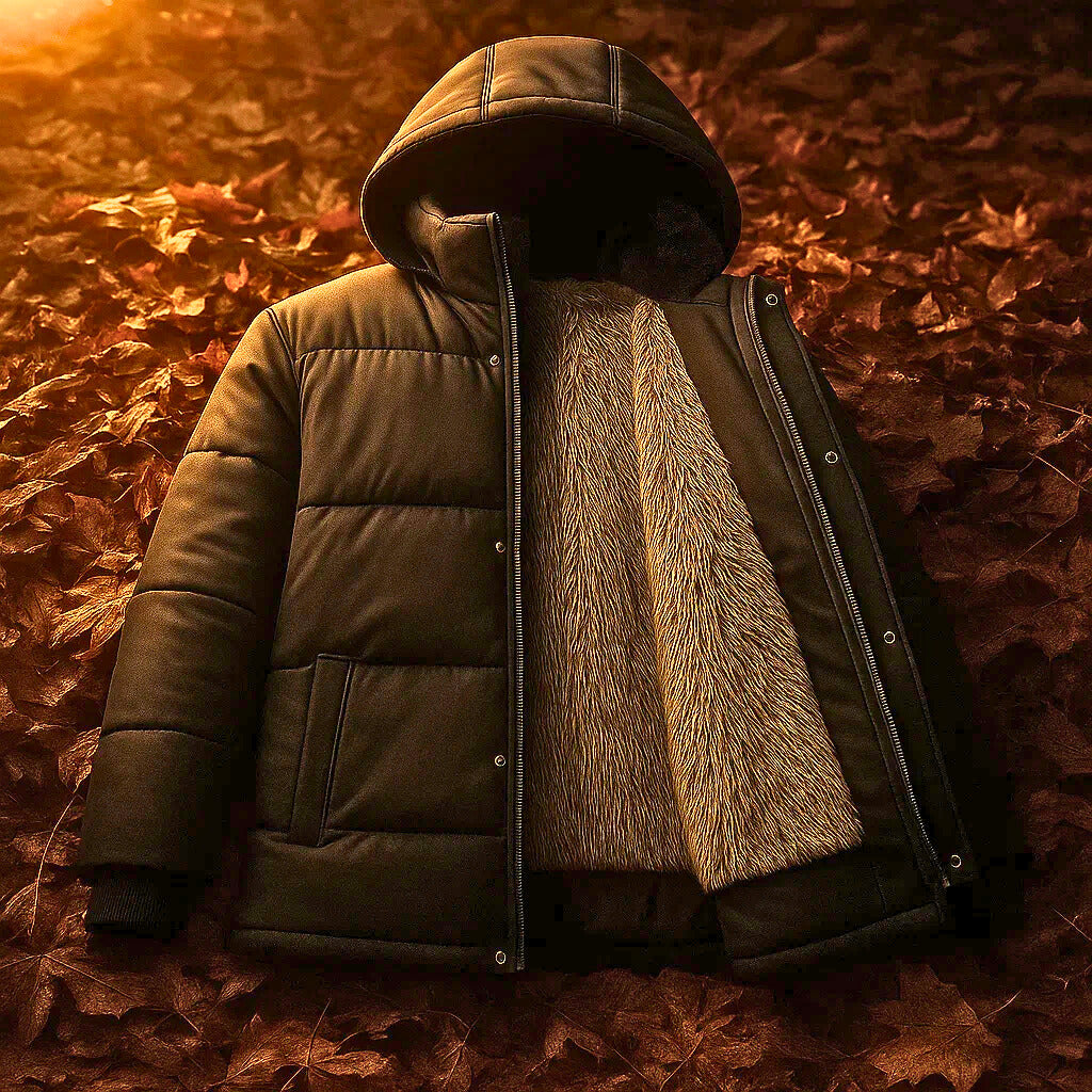 Manteau À Capuche Daniel En Polaire