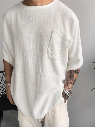 T-shirt Oversize En Lin