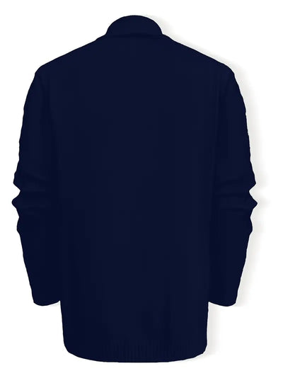 Cardigan Décontracté À Manches Longues En Tricot