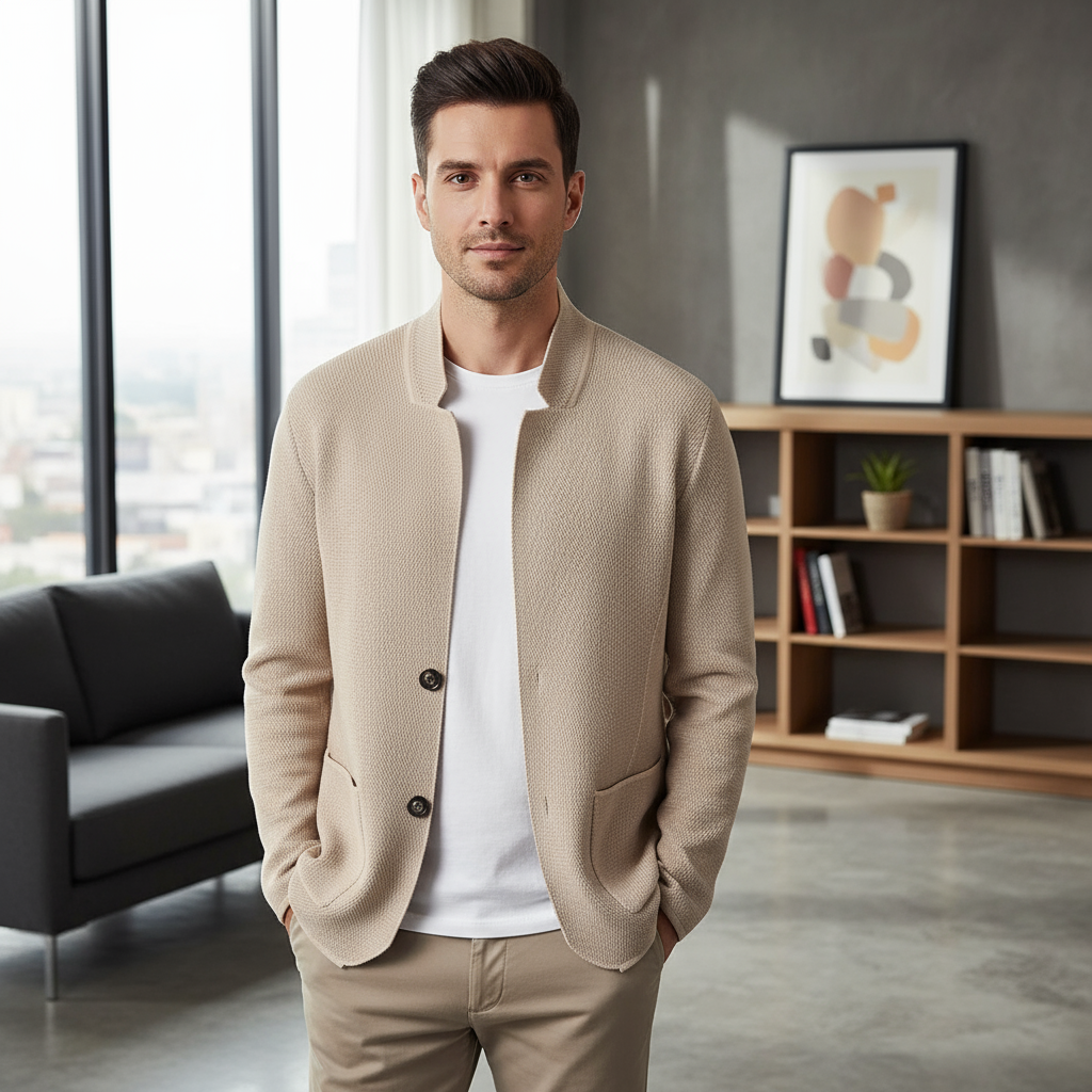 Cardigan Andrea En Laine Mérinos