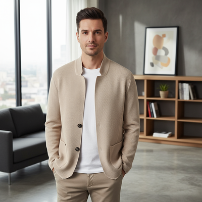 Cardigan Andrea En Laine Mérinos