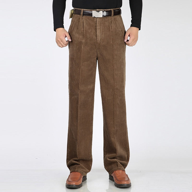 Pantalon Bradford En Velours Côtelé
