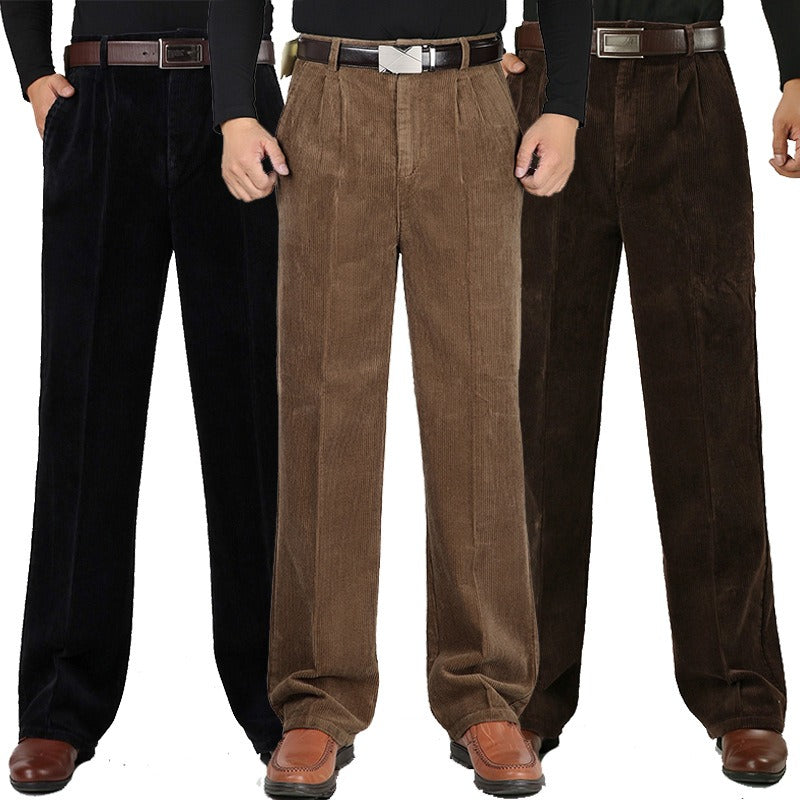 Pantalon Bradford En Velours Côtelé