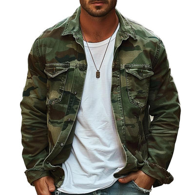 Veste Camouflage En Toile