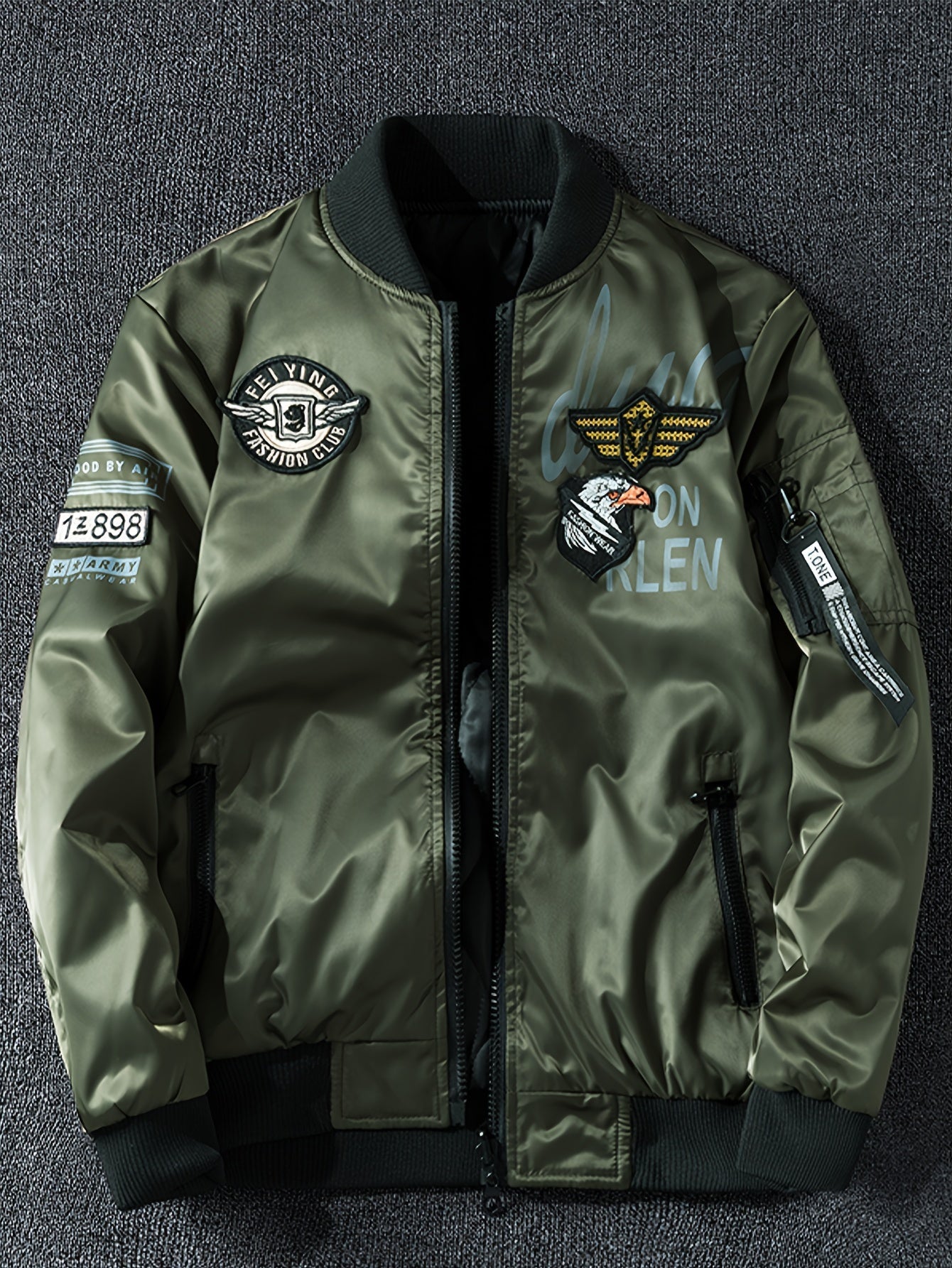 Blouson Bomber "Double Face" Réversible