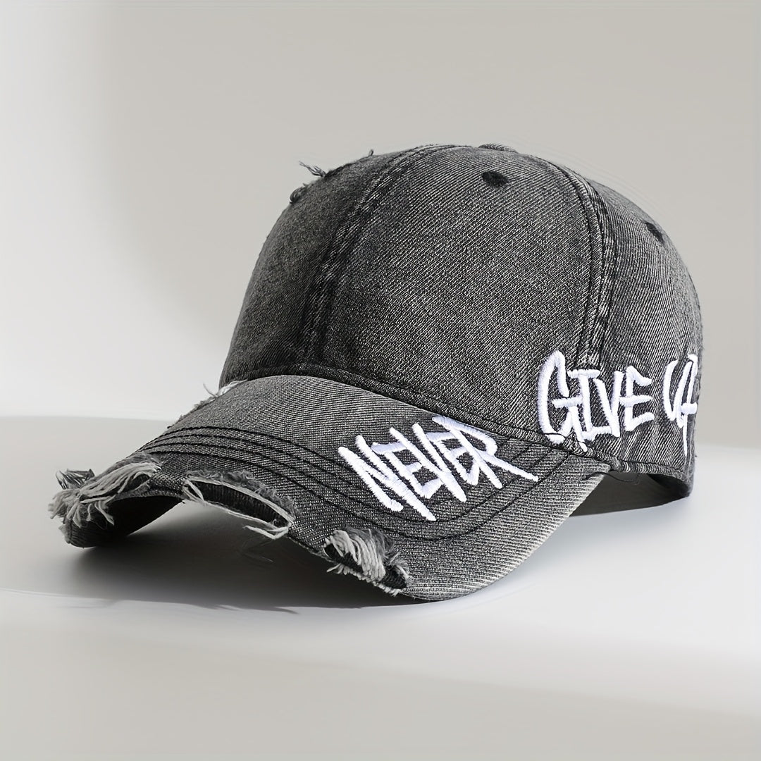 Casquette « Never Give Up » (Unisexe)