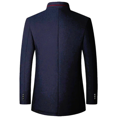Manteau 3/4 Élégant En Laine