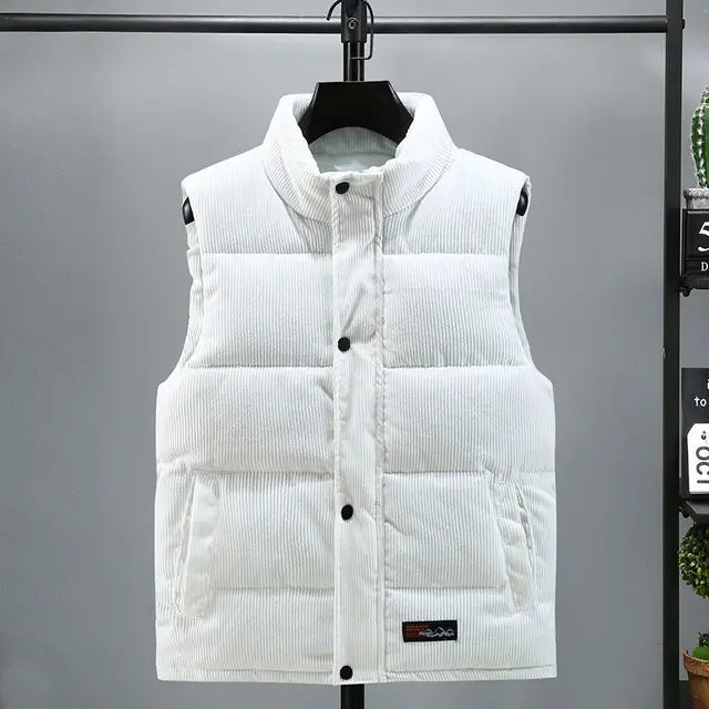 Gilet Vargas Casual En Velours Côtelé