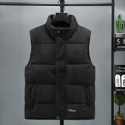 Gilet Vargas Casual En Velours Côtelé