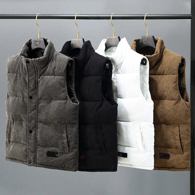 Gilet Vargas Casual En Velours Côtelé